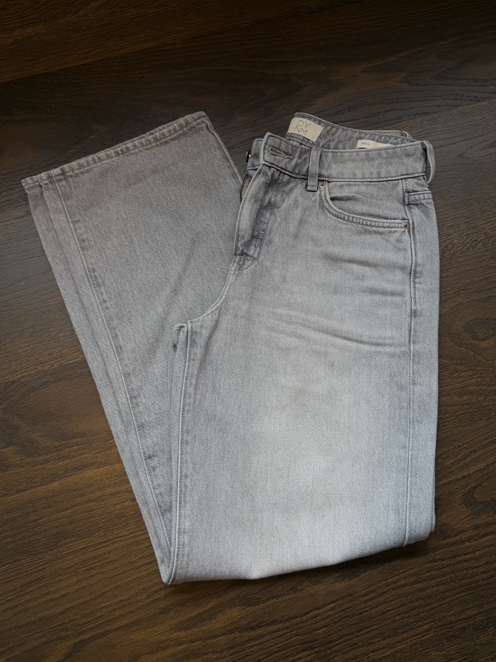 Mika Mid Rise Relaxed Straight Leg Jeans